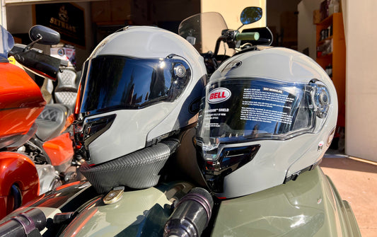 Nardo Grey Bell SRT Modular Helmet