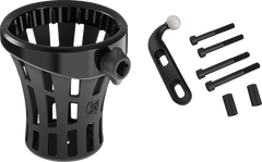 Ciro Drink Holder - Gen 2 - Big Ass® - Black - Black Perch Mount |