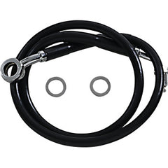 Drag Specialties Brake Line - +2" - Black - '18-'23 Softail