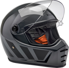 Biltwell Lane Splitter Helmet Storm Gray Inertia