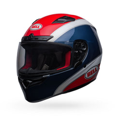 Bell Helmets Qualifier Dlx Mips Classic Gloss Navy/Red Helmets