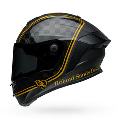 Bell Helmets Race Star Dlx Flex Rsd Player Matte/Gloss Black/Gold Helmets