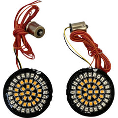 Custom Dynamics - Dynamic Clusters2™ LED Turn Signal Inserts - CLEARANCE SALE