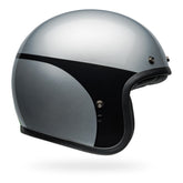 Bell Helmets Custom 500 Chassis Gloss Silver/Black Helmets