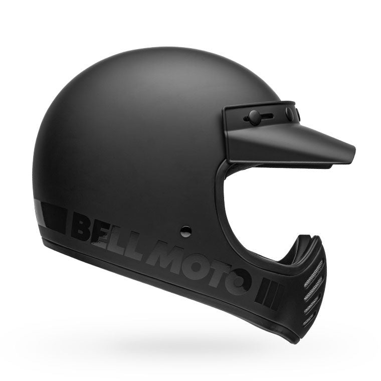 Bell Moto-3 Classic Helmet 2XL Matte / Gloss Blackout