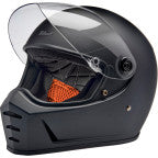 Biltwell Lane Splitter Helmet Flat Black Factory