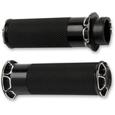 Arlen Ness - Beveled Grips - Black