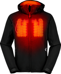 Gerbing Heated Clothing 7V Torrid Softshell Heated Jacket 2.0 - Black - Mens |