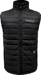 Gerbing Heated Clothing 7V Khione Puffer Heated Vest 2.0 - Black - Mens |
