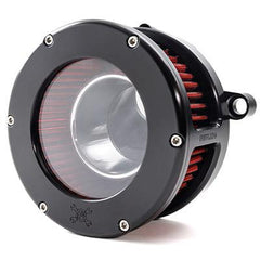 Feuling Parts Ba Air Cleaner Kit, Black/Clear with Red Filter - 2024-2025 Touring & M8 Vvt Models
