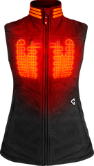 Gerbing Heated Clothing Women'S 7V Thermite Heated Fleece Vest 2.0 - Black |