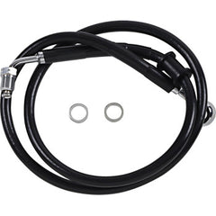 Drag Specialties Brake Line - +2" - Black - '18-'23 Softail