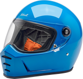 Biltwell Lane Splitter Helmet Gloss Tahoe Blue
