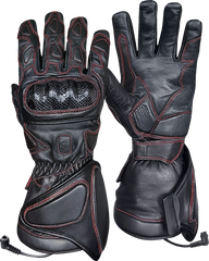 Gerbing Heated Clothing 12V Extreme Hard Knuckle Heated Gloves - Black |