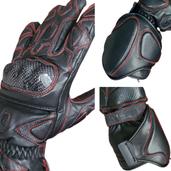 Gerbing Heated Clothing 12V Extreme Hard Knuckle Heated Gloves - Black |