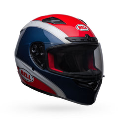 Bell Helmets Qualifier Dlx Mips Classic Gloss Navy/Red Helmets
