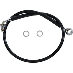 Drag Specialties Brake Line - +2" - Black - '18-'23 Softail