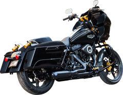 S&S Cycle 2-Into-1 Qualifier Exhaust System - 50-State - Black