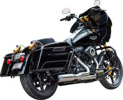 S&S Cycle 2-Into-1 Qualifier Exhaust System - 50-State - Silver