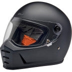 Biltwell Lane Splitter Helmet Flat Black Factory