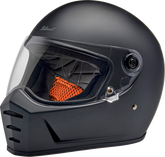Biltwell Lane Splitter Helmet Flat Black