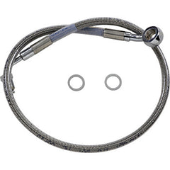 Drag Specialties Brake Line - +2" - Stainless Steel - '18-'23 Softail
