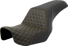 Saddlemen Step-Up Seat - Honeycomb - Dyna '06-'17