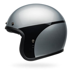 Bell Helmets Custom 500 Chassis Gloss Silver/Black Helmets