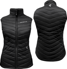 Gerbing Heated Clothing Women'S 7V Khione Puffer Heated Vest 2.0 - Black |