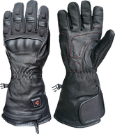 Gerbing Heated Clothing 7V Hard Knuckle Battery Heated Gloves - Black |