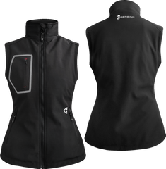 Gerbing Heated Clothing Women'S 7V Torrid Softshell Heated Vest 2.0 - Black |