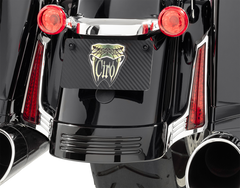 Ciro Filler Panel Light - Red Lens - Red Leds - Chrome |