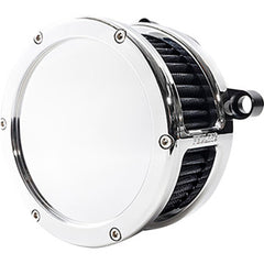 M-Eight 24+ & VVT, Solid Cover, Chrome Finish, Black filter