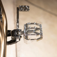 Thrashin Supply Aggressor Mini Floorboards - Chrome