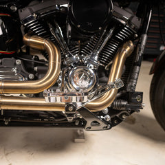 Thrashin Supply Aggressor Mini Floorboards - Chrome