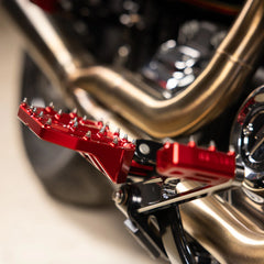 Thrashin Supply Aggressor Mini Floorboards - Red