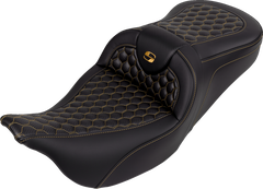 Saddlemen Roadsofa™ Seat - Honeycomb - Without Backrest - Flh/Flt '08-'23