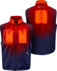 Gerbing Heated Clothing 7V Torrid Softshell Heated Vest 2.0 - Navy - Mens |