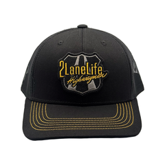 Highway Badge V6 - 5 Panel Mesh Hat