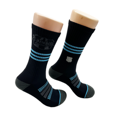 Highwaymen V3 Socks - Black/Blue