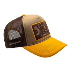 GO RIDE - 5 Panel Mesh Trucker Hat
