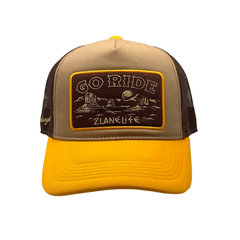 GO RIDE - 5 Panel Mesh Trucker Hat