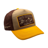 GO RIDE - 5 Panel Snapback Hat