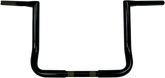 La Choppers 12" Twin Peaks Touring Handlebar - Black
