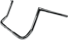 La Choppers 12" Twin Peaks Touring Handlebar - Chrome