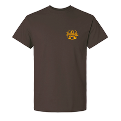 V6 Highway Badge T - Chocolate