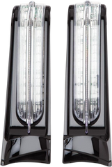 Ciro Filler Panel Light - Clear Lens - Red Leds - Black |