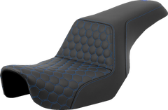 Saddlemen Step-Up Seat - Honeycomb - Dyna '06-'17