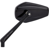 Arlen Ness Mini Stocker Forged Mirror - Black - Left