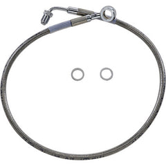 Drag Specialties Brake Line - +2" - Stainless Steel - '18-'23 Softail